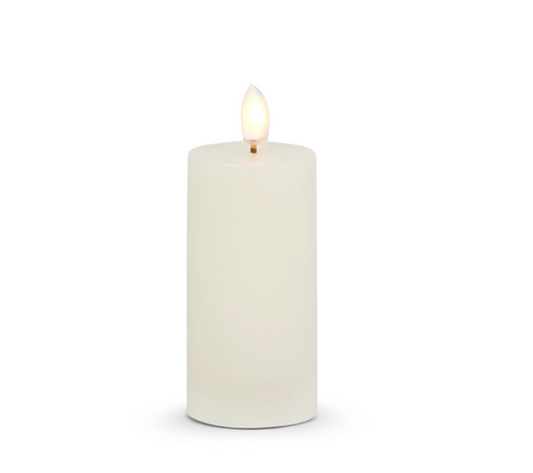 2 x 4” ivory pillar candle