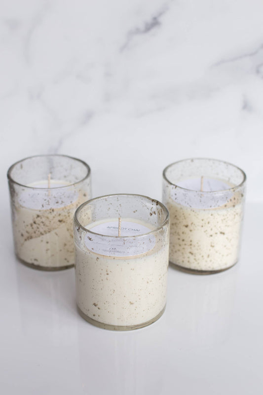 Old Line Candle Co - Bubble/Flecked Candle: 16oz Fresh Brew