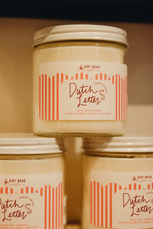 Fresh Baked Dutch Letter Candle - 8 oz.
